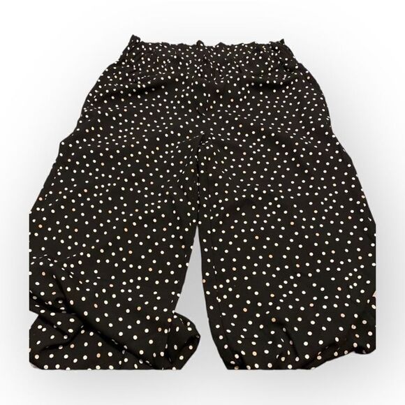 Halogen Elastic Polka Dot Pants - Picture 1 of 2